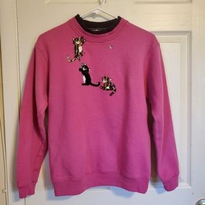 Vintage Cat Pullover